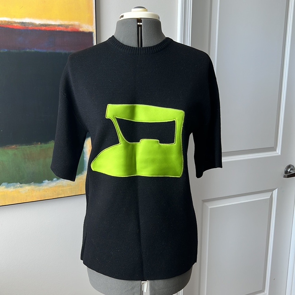 MOSCHINO Cheap and Chic 100% Virgin Wool Sweater NWT size US4 IT38